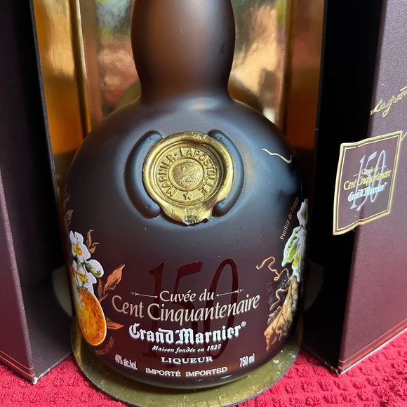 Grand Marnier Cent Cinquantenaire *empty* in original package and bottle - Picture 4 of 4